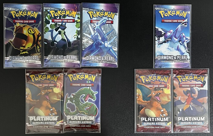 1- POKEMON PLATINUM BOOSTER selling PACK -SEALED