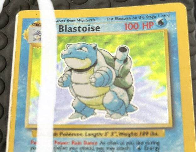 Blastoise holo edge 2nd variation