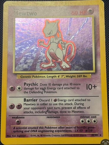 Mewtwo double text - each g