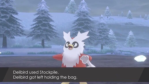 delibirdHoldingtheBag