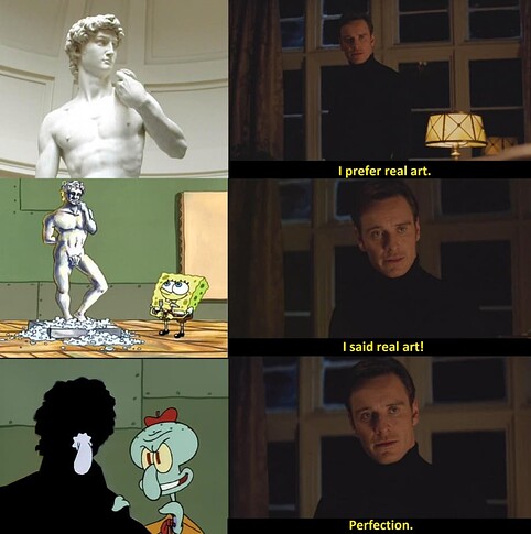 now it's art