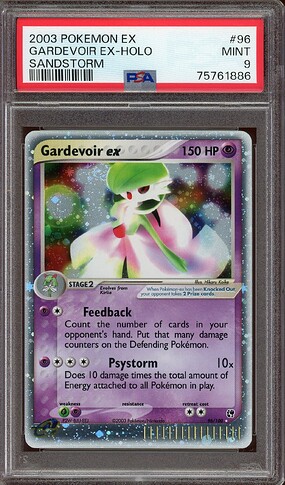 Gardevoir ex SS 96  Pokemon TCG POK Cards