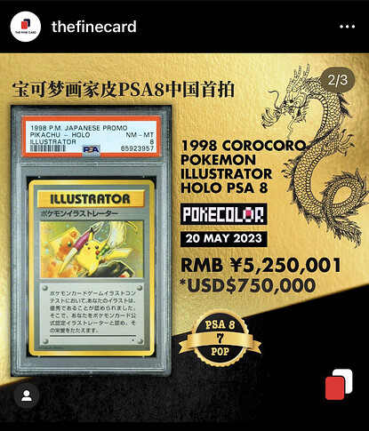CGC Trading Cards Certifies Incredibly Rare Pokémon Illustrator Card