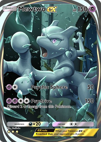 A1 0150 Mewtwo ex