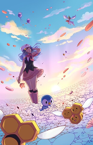Floaroma Meadow7 Sketch