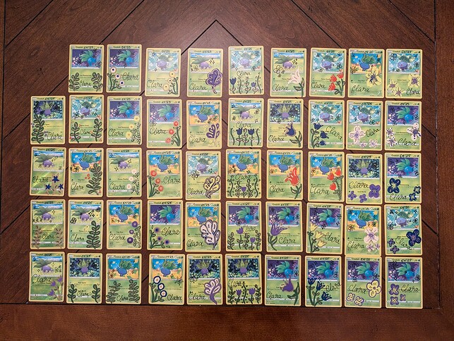 all oddish cards