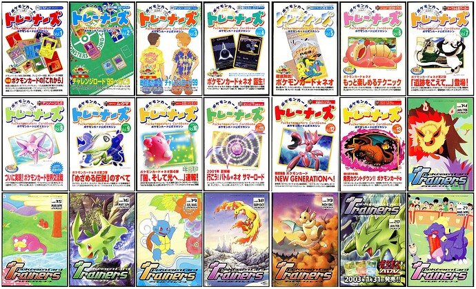 Pokemon TCG Neo Genesis Lot 7 Cards Training Italian 
