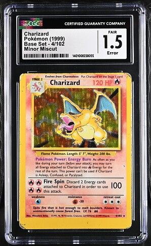 Charizard Miscut 1