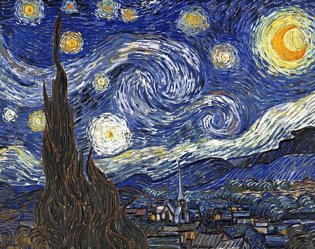 Starry-Night-canvas-Vincent-van-Gogh-New-1889