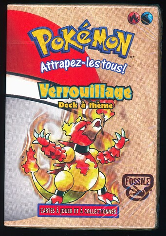 Theme Deck - Fossil - LockDown (Verrouillage) - French - Sealed - FRONT