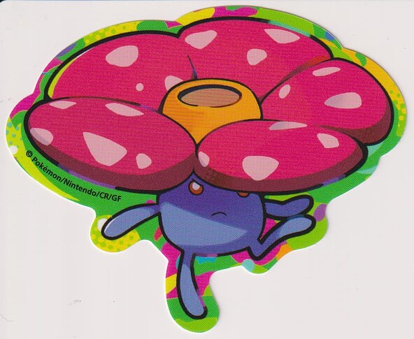 Pokémon Center Japan Moudoku kiken Sticker
