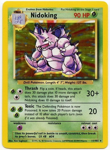 Nidoking Holo Shift