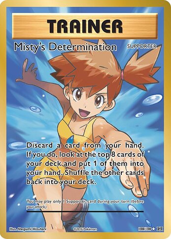 108:108 Misty's Determination