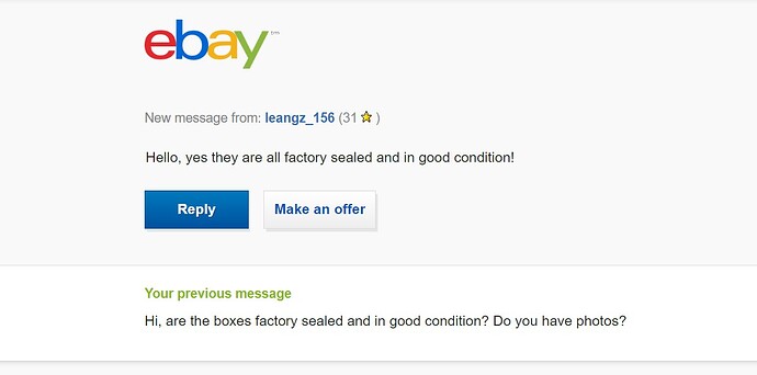 ebay messages