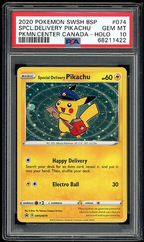 PIKACHU SPECIAL DELIVERY 10 A