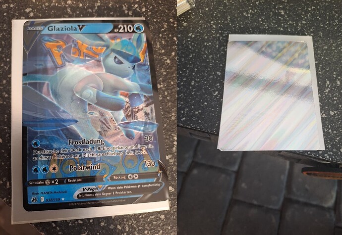 Double sided German Glaceon V