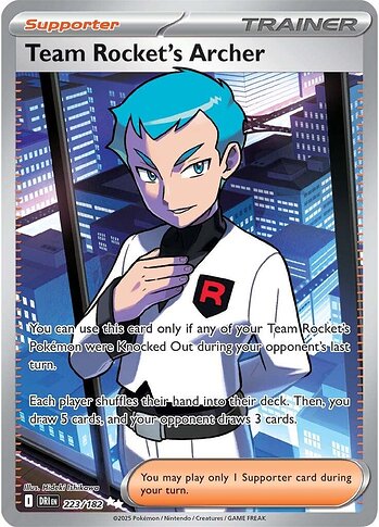 223:182 Team Rocket's Archer
