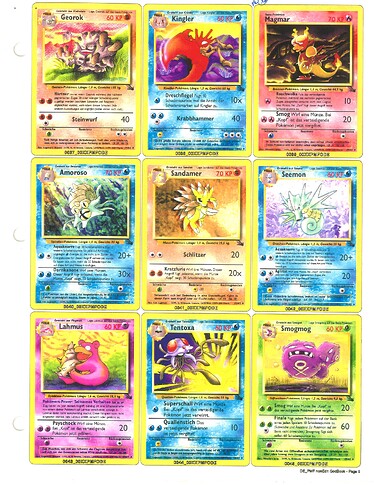 Pokemon Godbook - Fossil - Edition 1 - German - Page 5