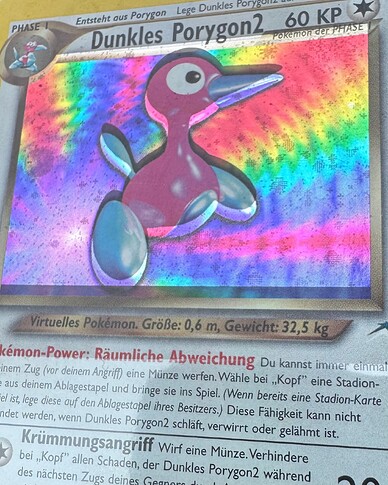 Holo shift German Porygon2