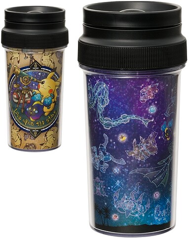 Pokémon Center 2017 Look Upon the Stars tumbler