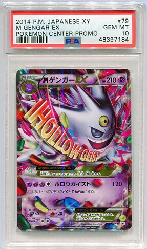 XYP M Gengar EX PSA 10