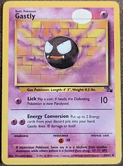Gastly Water obstruction