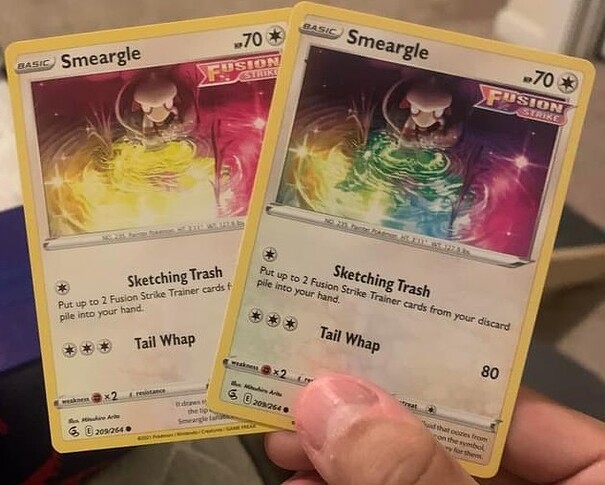 Color misprint Smeagle (missing Cyan)