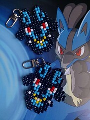 Lucario Keychains 1