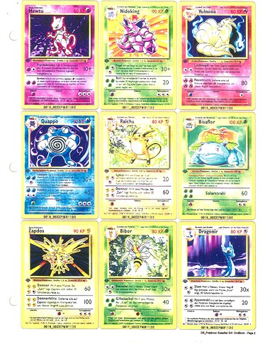 Pokemon Godbook - Base Set - Edition 1 - German - Page 2