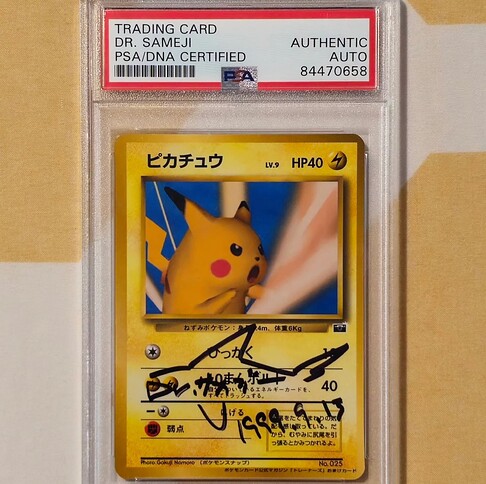 pkmnhawaii_collector's Sameji Autograph Snap Pikachu