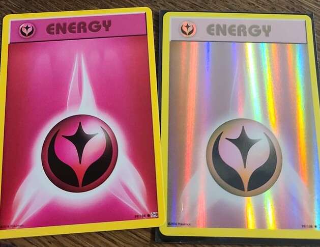 xy evo Fairy Energy color misprint