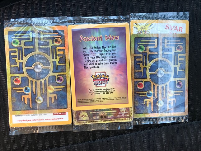 Ancient Mew Denmark insert - kopie