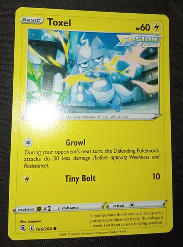Color misprint Toxel (missing Magenta)