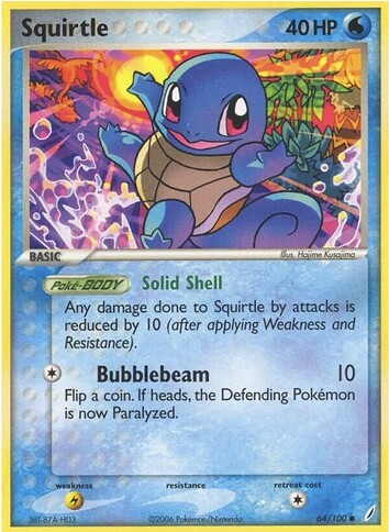 Squirtle Crystal Guardians