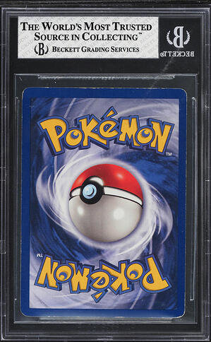 BGS 8 1st Ed Charizard Back