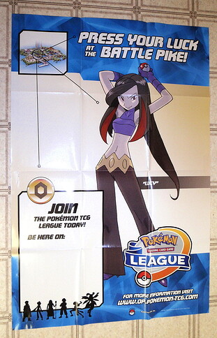 Pike Queen Lucy Pokémon League poster