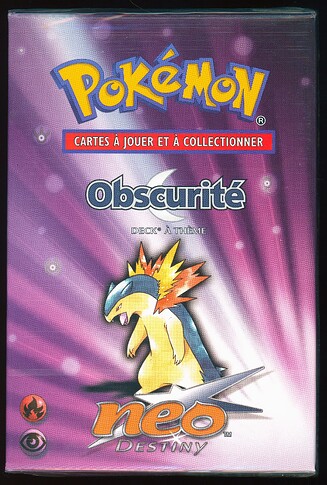 Theme Deck - Neo Destiny - Dark (Obscurité) - French - Sealed - FRONT