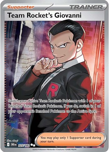 225:182 Team Rocket's Giovanni
