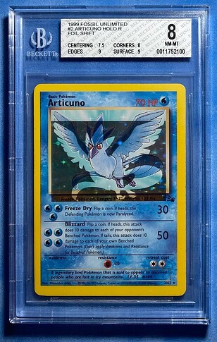 holo shift Articuno