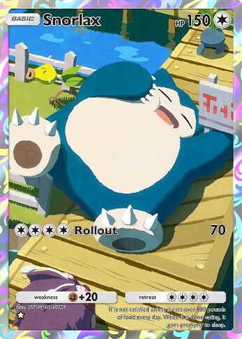 A1 0143 Snorlax