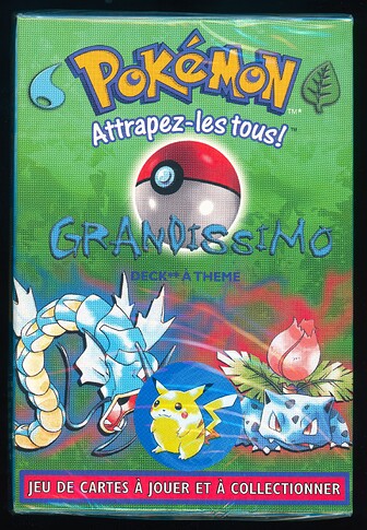 Theme Deck - Base Set - Overgrowth (Grandissimo) - French - Sealed - FRONT