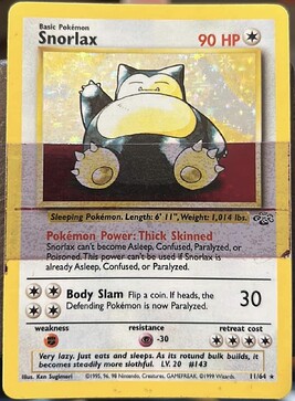 Snorlax Red Tape
