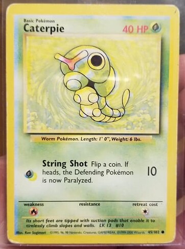 Caterpie shift