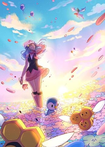 Floaroma Meadow Card Size