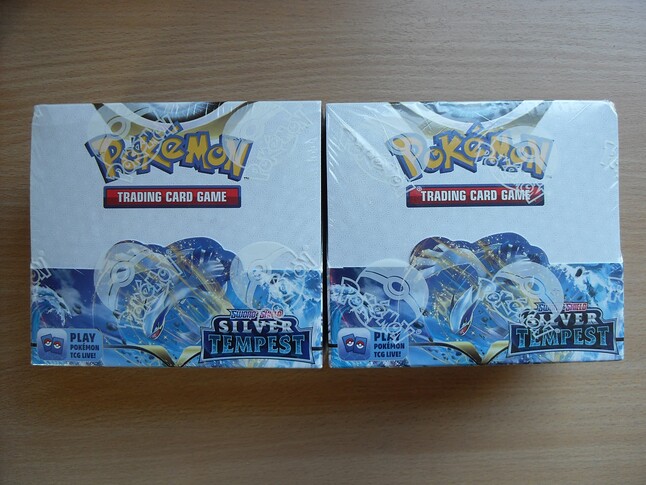 SWSH Silver Tempest boxes