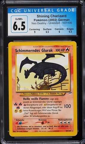 Screenshot 2023-05-21 at 12-40-05 2002 Pokemon German Neo Destiny Shining Charizard #107 CGC 6.5 EXMT PWCC Marketplace