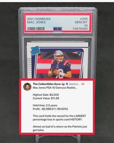Mac Jones Card