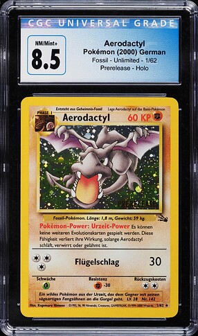 Aerodactyl prerelease german