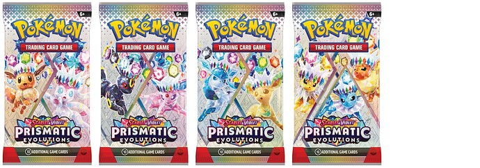 12 Prismatic Evolutions