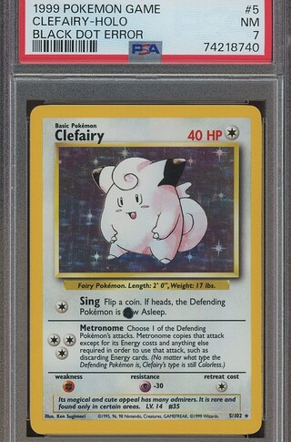 Clefairy Black Dot